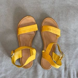 Yellow Sandals